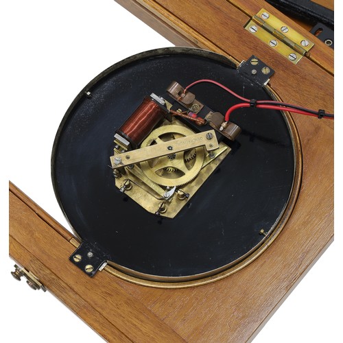 1244 - Synchronome electric master wall clock, the 6.5