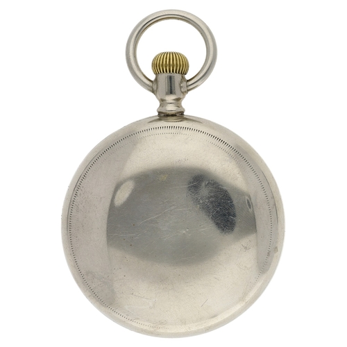 411 - Hampden Watch Co. Oresilver lever set pocket watch, serial no. 953316, circa 1907, signed Dueber 17 ... 