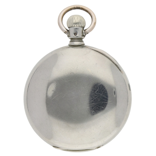 414 - Seth Thomas lever set silveroid pocket watch, the movement signed Seth Thomas, Commaston, Comm. no. ... 