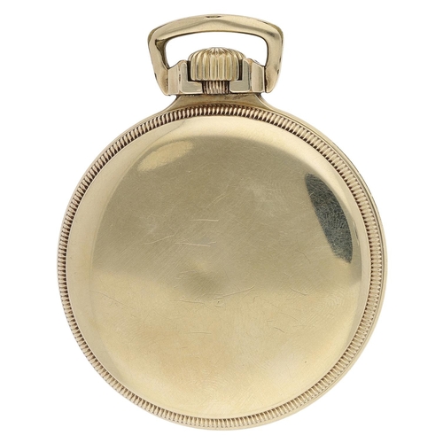 420 - Illinois Watch Co. 'Bunn Special' 10k gold filled lever set pocket watch, serial no. 4315443, circa ... 