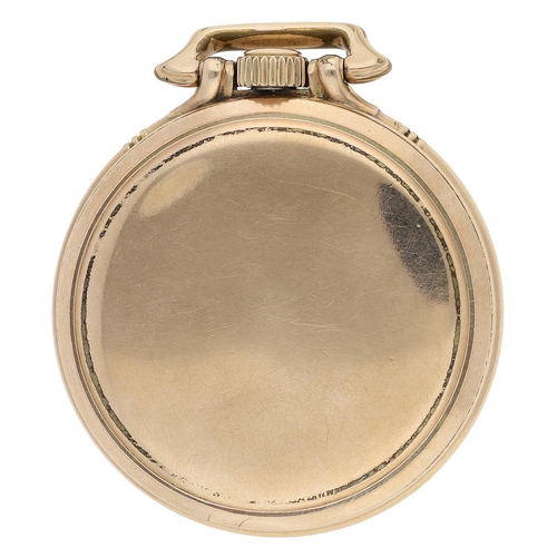 410 - Illinois Watch Co. 'Elinvar Bunn Special' Model 107 10k rolled gold lever set pocket watch, serial n... 