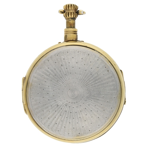 451 - French, Royal Exchange, London - plunge repeating pocket watch in a customised case, no. 1641, signe... 