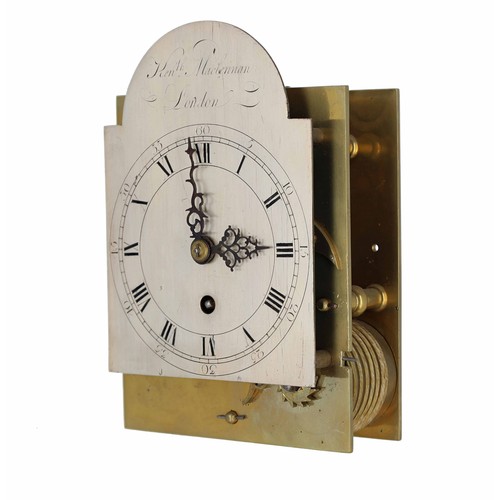 1324 - Small English ebonised fusee verge bracket clock timepiece, the 4