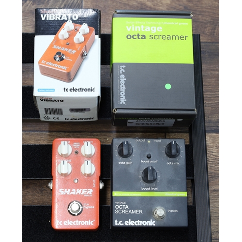 TC Electronic Vintage Octa Screamer guitar pedal; together with a TC ...