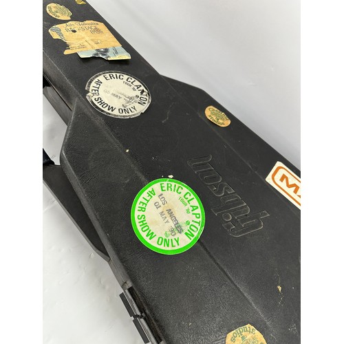 227 - Eric Clapton interest - 1971 Gibson Les Paul Deluxe electric guitar, made in USA; Body: cherry sunbu... 