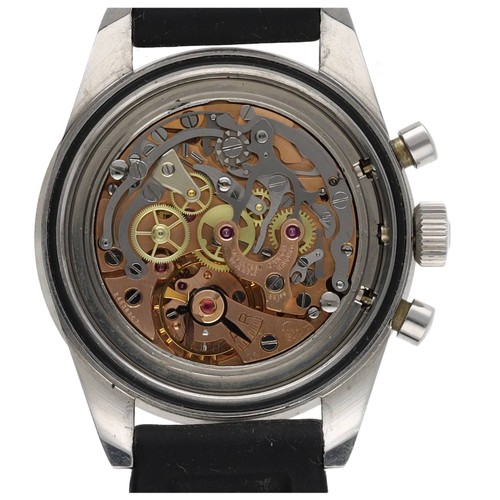 2 - (319) (9824-3-A) Omega Speedmaster 'Ed White' Pre-Moon Chronograph stainless steel gentleman's wrist... 