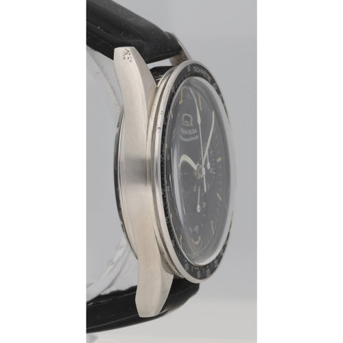 2 - (319) (9824-3-A) Omega Speedmaster 'Ed White' Pre-Moon Chronograph stainless steel gentleman's wrist... 