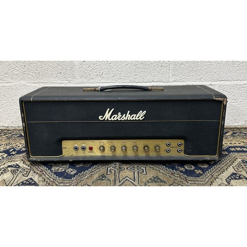 1971 Marshall JMP 1987 guitar amplifier head, made in England