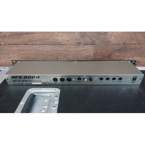 1778 - Zoom RFX-2000 digital reverb and multi-effects rack unit, fitted with Charlie Hall's Echoes From the... 