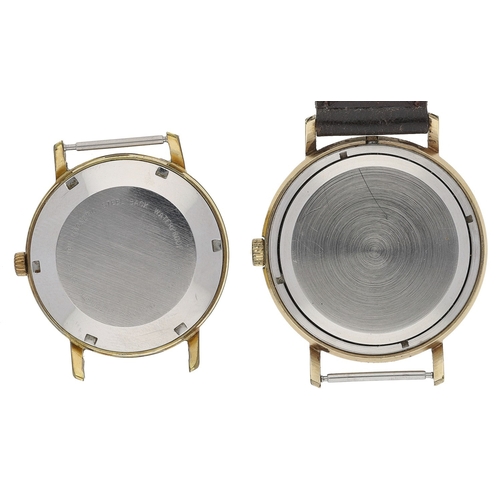 58 - Sekonda automatic gold plated and stainless steel gentleman's wristwatch, 30 jewel, 36mm; together w... 