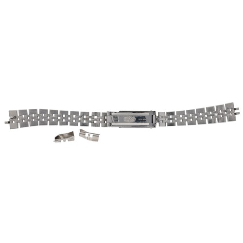 68 - Rolex - steel jubilee bracelet with 568 end links, clasp reference 62510 D