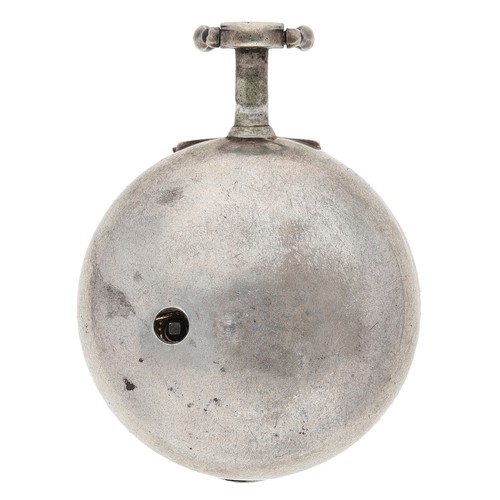 33 - George Prior, London - small silver pair cased verge pocket watch made for the Turkish Market, No. 2... 