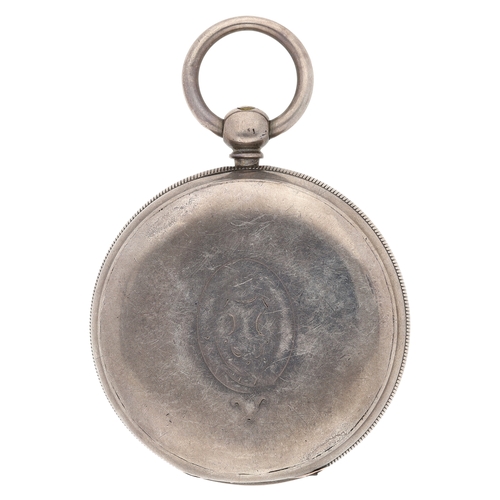 24 - Thomas Wheeler, Preston - Victorian 'Wheeler Patentee' silver fusee lever pocket watch, Chester 1880... 