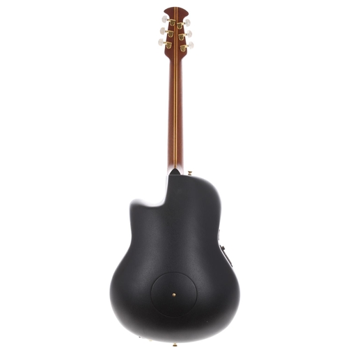 1 - 2000 Ovation Custom Elite CE778 electro-acoustic guitar, made in USA; Body: Lyrachord bowl back with... 