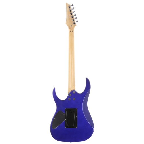 15 - Ibanez RG270R electric guitar, made in Korea; Body: midnight blue metallic finish, minor dings to ed... 