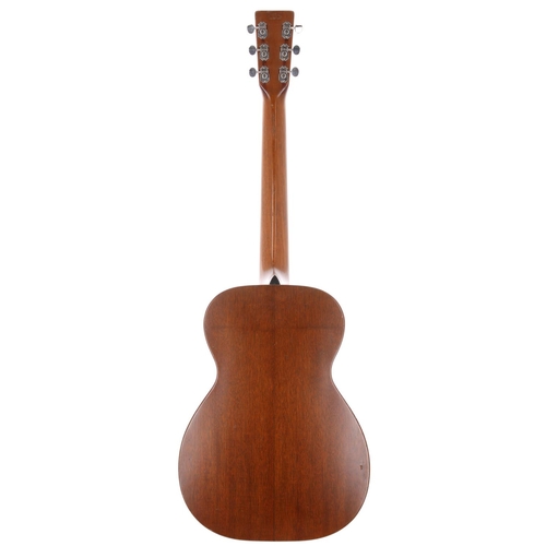 30 - 1934 C.F Martin 0-17 acoustic guitar, made in USA; Body: mahogany, various dings and marks otherwise... 