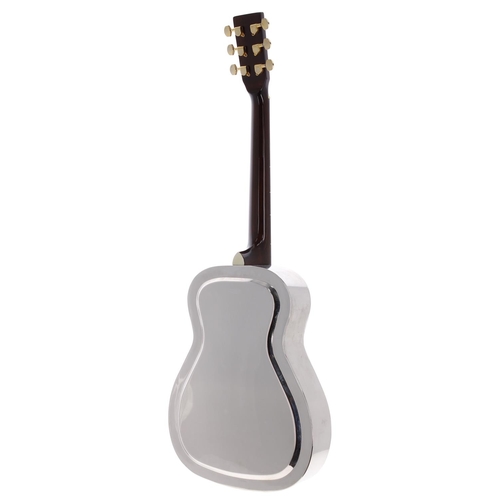 46 - Ozark single cone resonator guitar, with gig bag