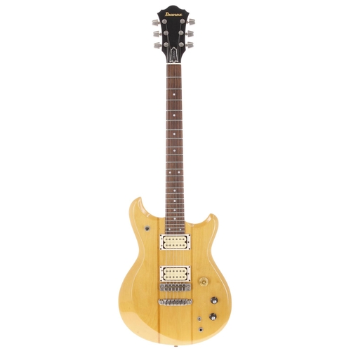 50 - 1979 Ibanez ST200 Studio electric guitar, made in Japan; Body: natural finished maple upon Sen ash, ... 