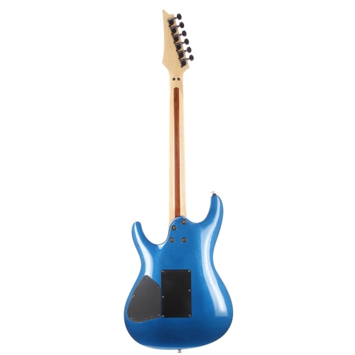 51 - 1998 Ibanez S Series S540 electric guitar, made in Japan; Body: Emerald Blue, a few light surface ma... 