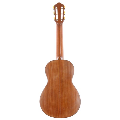 2129 - The Granary Collection - 1926 Julian Gomez Ramirez child's guitar, label hand signed with 'Alla Graz... 