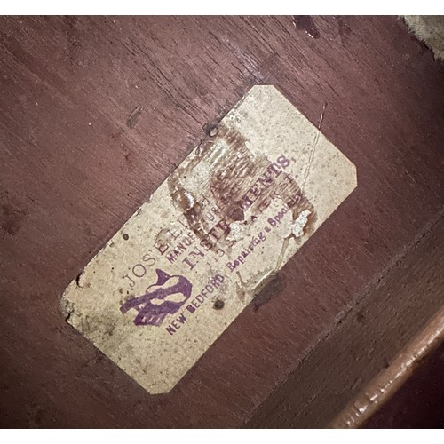 2130 - The Granary Collection - Interesting 19th century small bodied guitar labelled José Linares...; Back... 