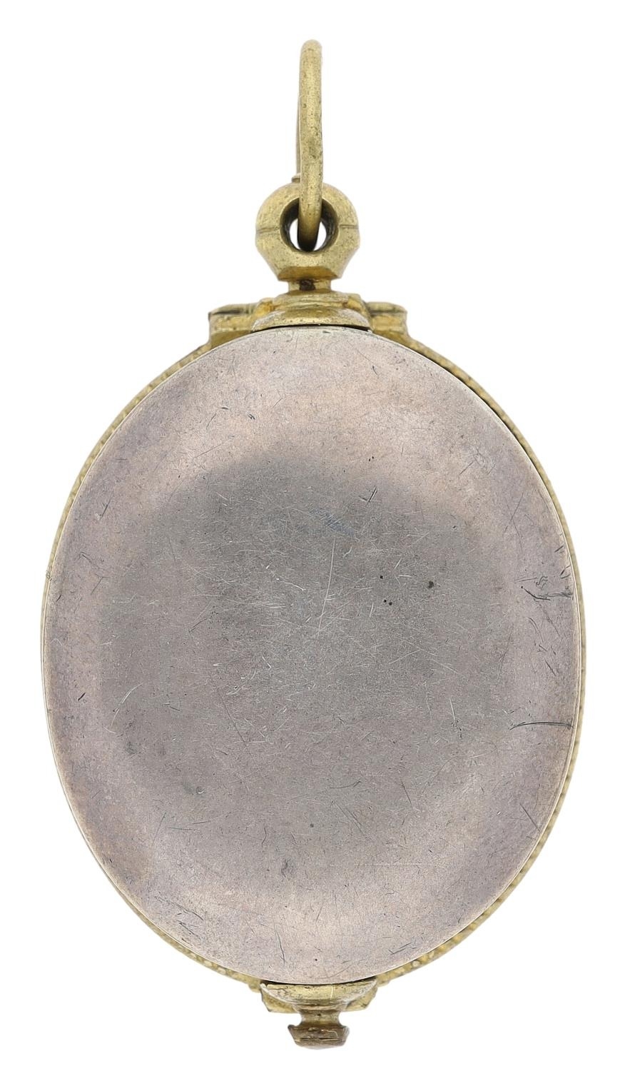Jean Rousseau - fine and rare 17th century pre-balance spring oval ...