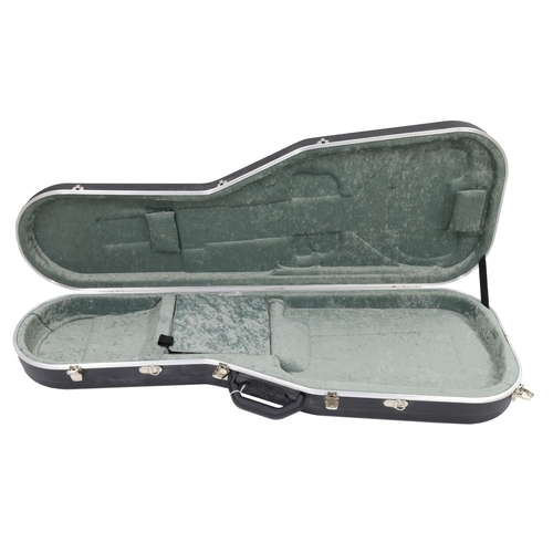 1396 - Hiscox Liteflite electric guitar hard case suitable for Stratocaster/Telecaster type guitars... 