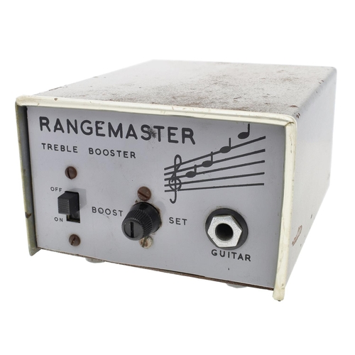 1960s Dallas Rangemaster Treble Booster guitar effects unit, made in England