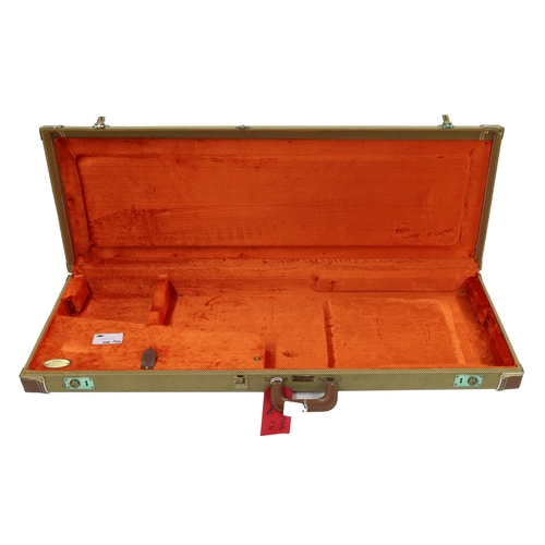 1358 - Fender G&G tweed Stratocaster/Telecaster electric guitar hard case