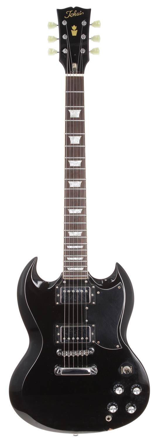 2009 Tokai SG electric guitar, made in China; Body: black