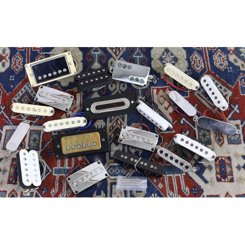 1517 - Approximately twenty guitar pickups dating from early 1960s to present to include Burns Tri-Sonic, a... 