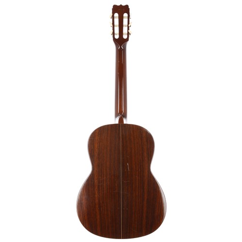 2126 - 1968 Yairi classical guitar, made in Japan; Back and sides: Indian rosewood, various scratches and d... 