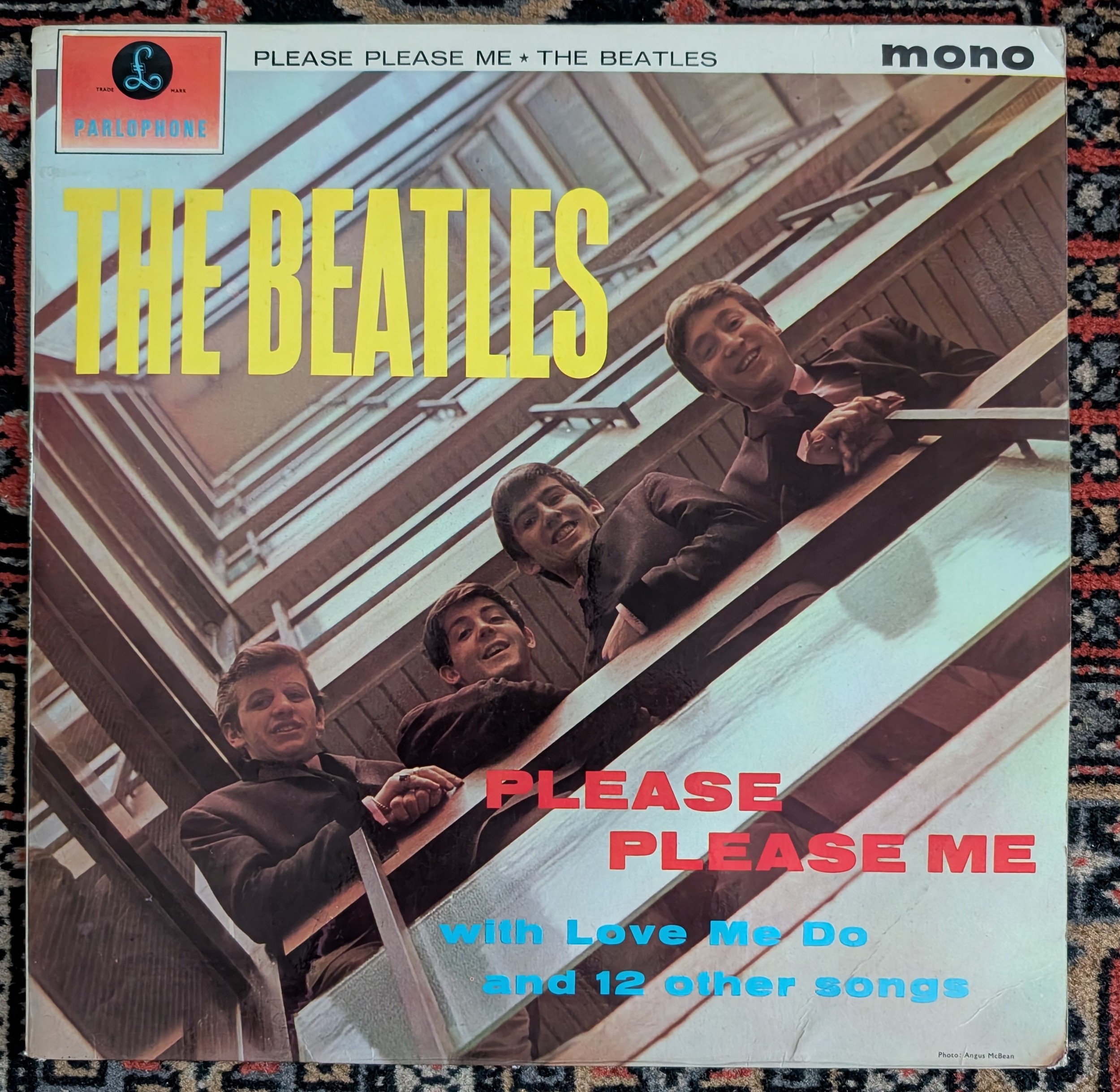 The Beatles - Please Please Me, Mono third pressing, PMC1202
