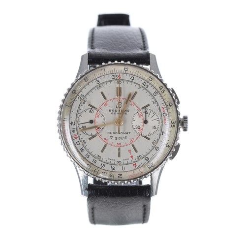 292 - Breitling Chronomat Chronograph stainless steel gentleman's wristwatch (Patent 217012), reference no... 