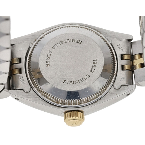 3 - Rolex Oyster Perpetual Date gold and stainless steel lady's wristwatch, reference no. 6917, serial n... 
