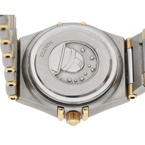 2 - Omega Constellation gold and stainless steel lady's wristwatch, reference no. 795 1203, serial no. 5... 