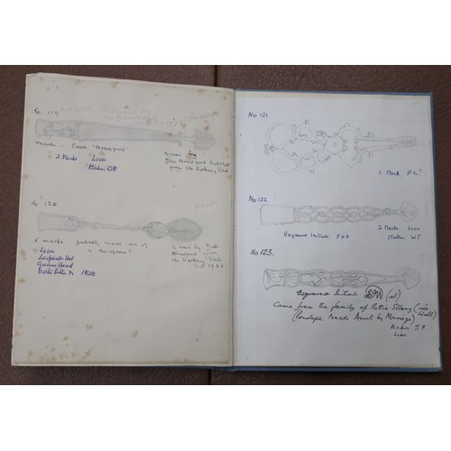 445 - Interesting private collection of 121 silver sugar tongs and nips, to include 18th century and later... 
