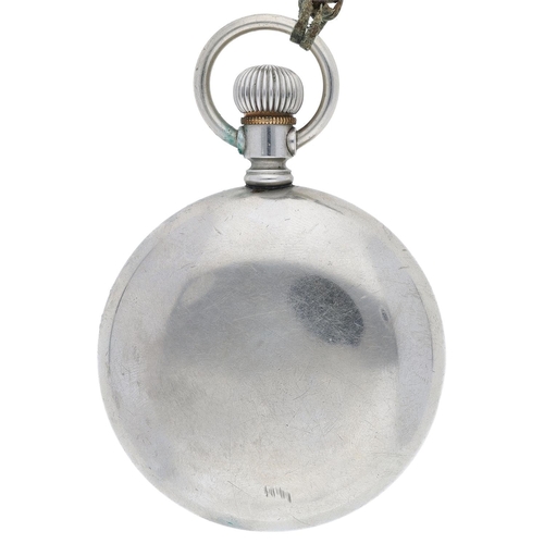 611 - American Waltham lever pocket watch, serial no. 13952752, circa 1904, signed 15 jewel movement with ... 
