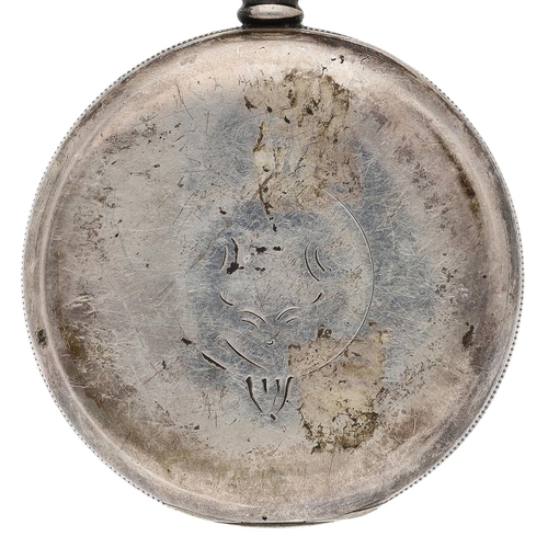 618 - American Waltham silver lever pocket watch, serial no. 14146213, circa 1904, signed 17 jewel movemen... 
