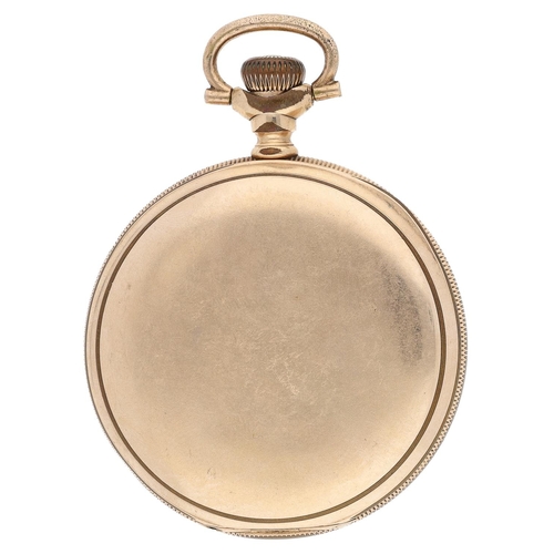 604 - Rockford Watch Co. gold plated lever set hunter pocket watch, serial no. 590862, circa 1902, signed ... 