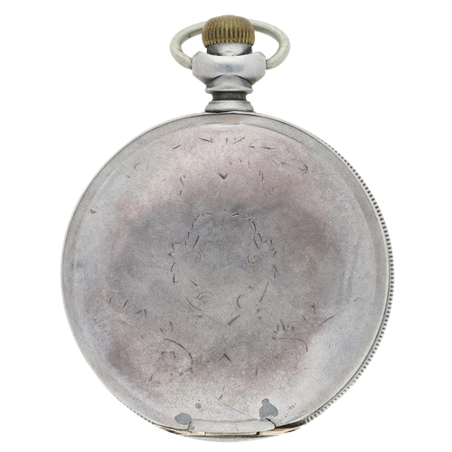 614 - South Bend Watch Co. lever set hunter pocket watch, serial no. 434964, circa 1906, signed 17 jewel a... 