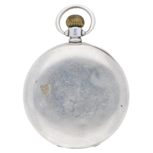 633 - American Waltham 'Royal' silver lever half hunter pocket watch, serial no. 19089660, circa 1913, sig... 