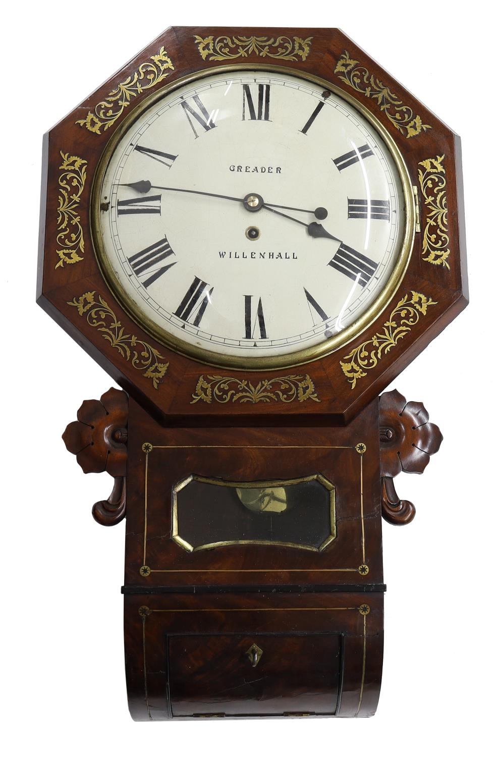 Mahogany single fusee 12