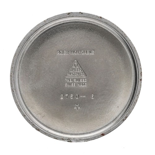 222 - Omega stainless steel gentleman's wristwatch, reference no. 2750-6, serial no. 14152xxx, circa 1954/... 