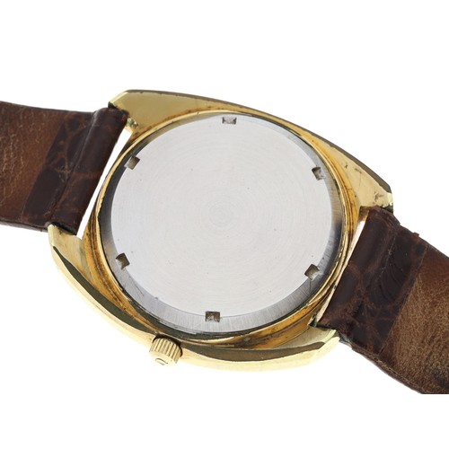 239 - Omega Genéve Chronometer Electronic f300Hz gold plated and stainless steel gentleman's wristwatch, r... 