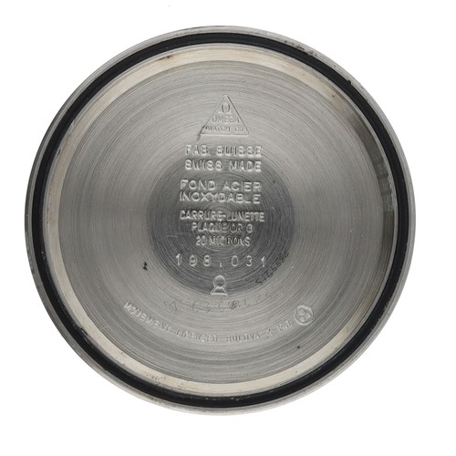 239 - Omega Genéve Chronometer Electronic f300Hz gold plated and stainless steel gentleman's wristwatch, r... 