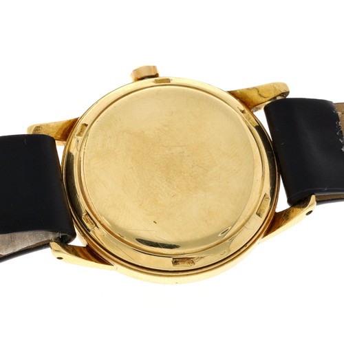 232 - Omega Seamaster 'bumper' automatic 18ct gentleman's wristwatch, circa 1954, reference no. 13895, ser... 
