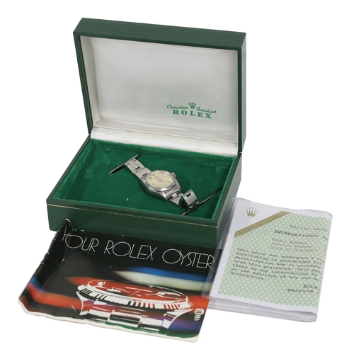 277 - Rolex Oyster Perpetual Date stainless steel lady's wristwatch, reference no. 6916/0, serial number 6... 