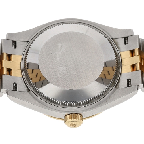278 - Rolex Oyster Perpetual Datejust 31 midsize gold and stainless steel wristwatch, reference no. 278273... 