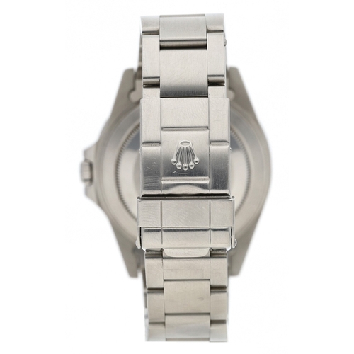 275 - Rolex Oyster Perpetual Date GMT-Master II gentleman's stainless steel wristwatch, reference. 16710, ... 